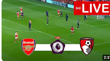 Arsenal vs Bournemouth Live Stream Premier league Football EPL Match Today  ~ Football vows